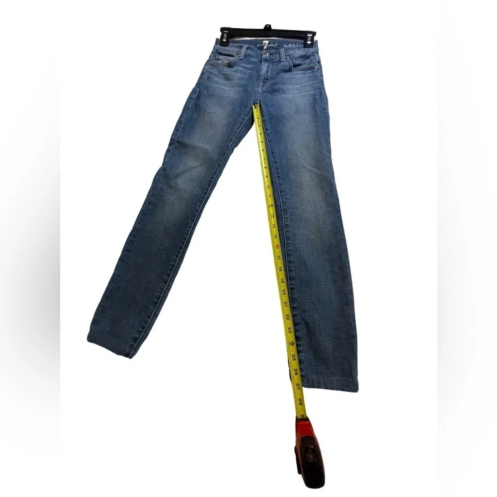 7 For All Mankind Women’s “The Skinny” Jeans Size 25 - Picture 5 of 15